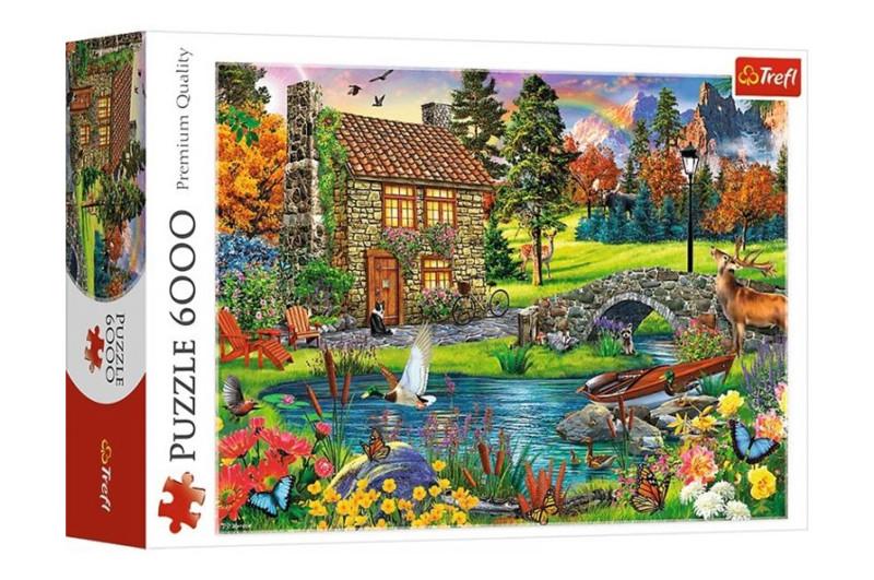 Пазли - 6000 елем. - 65006 Хатина в горах, Trefl - 719 грн, купить на ...