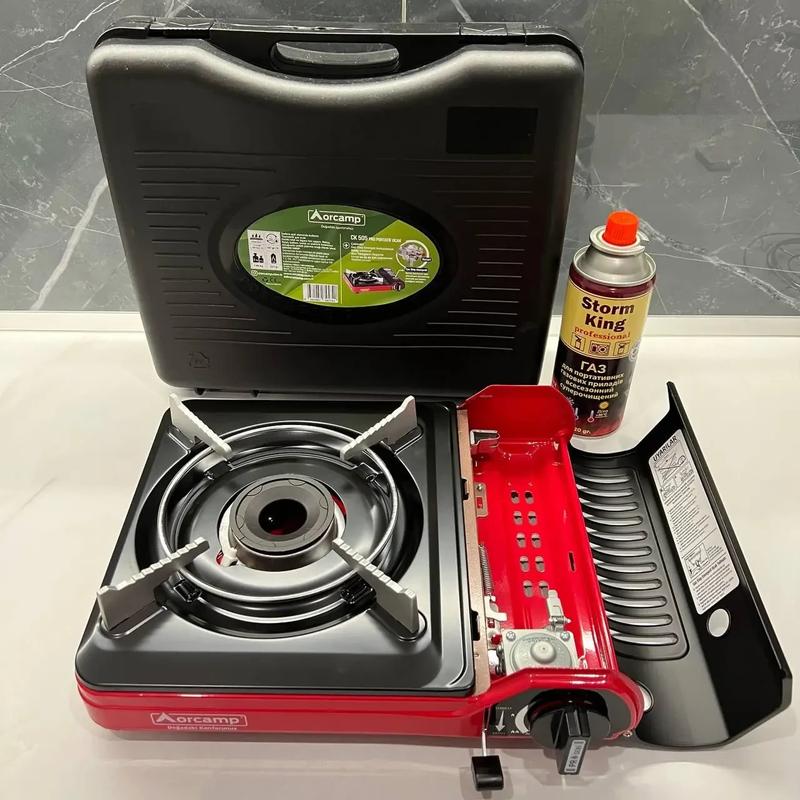 Плита газовая с пьезоподжигом под газовые баллоны бутан и проп ...