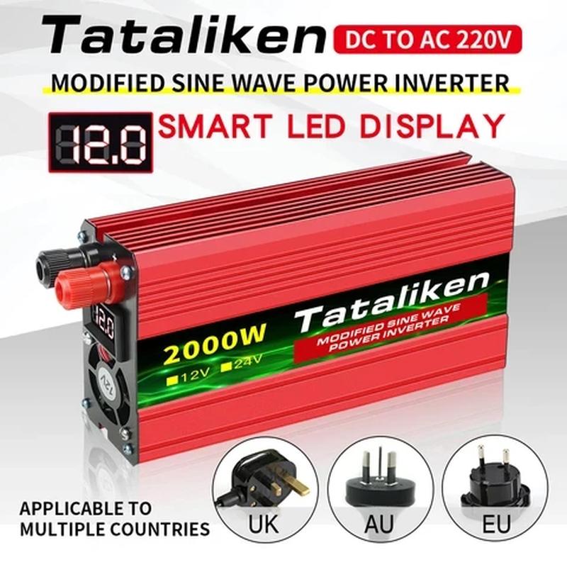 Инвертор автомобильный 2000w