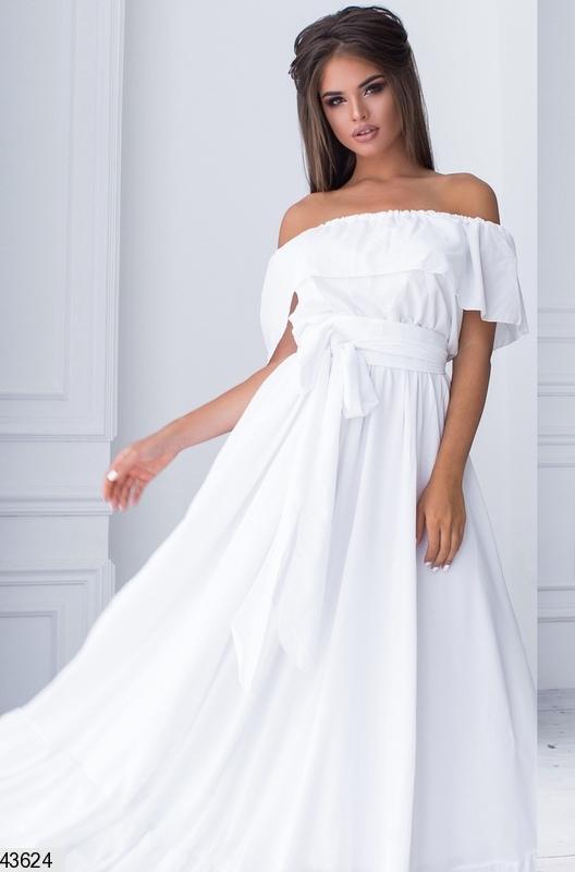 Белое Летнее Платье 52 Размера