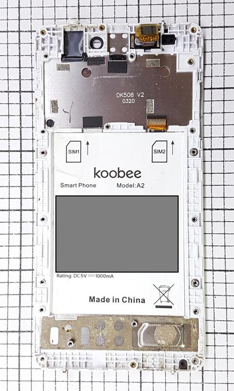 LCD дисплей Koobee A2 сенсор разбит!!!: цена 100 грн - купить ...