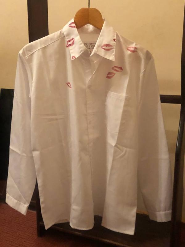 Сорочка рубашка maison margiela kiss shirt: цена 2100 грн - купить ...