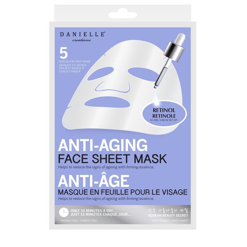 78773 антивікова маска для обличчя danielle clear one size