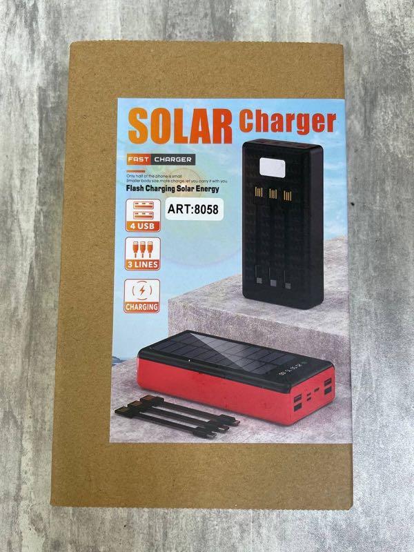 Павер банк 50000 mAh сонячна панель - 2450 ₴, купить на ИЗИ (61043621)