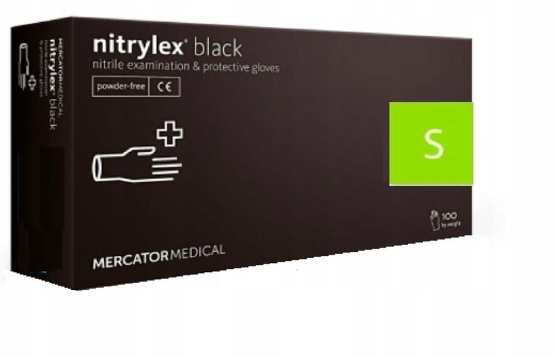 Рукавички нітрилові Nitrylex Black 