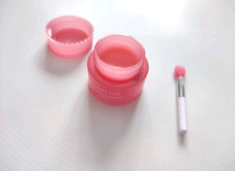 Laneige sleeping mask berry Маска для губ з аплікатором бальзам: цена ...