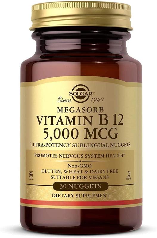 Вітамін В12 (ціанокобаламін) Vitamin B12 Solgar сублінгвальний... - 680 ...