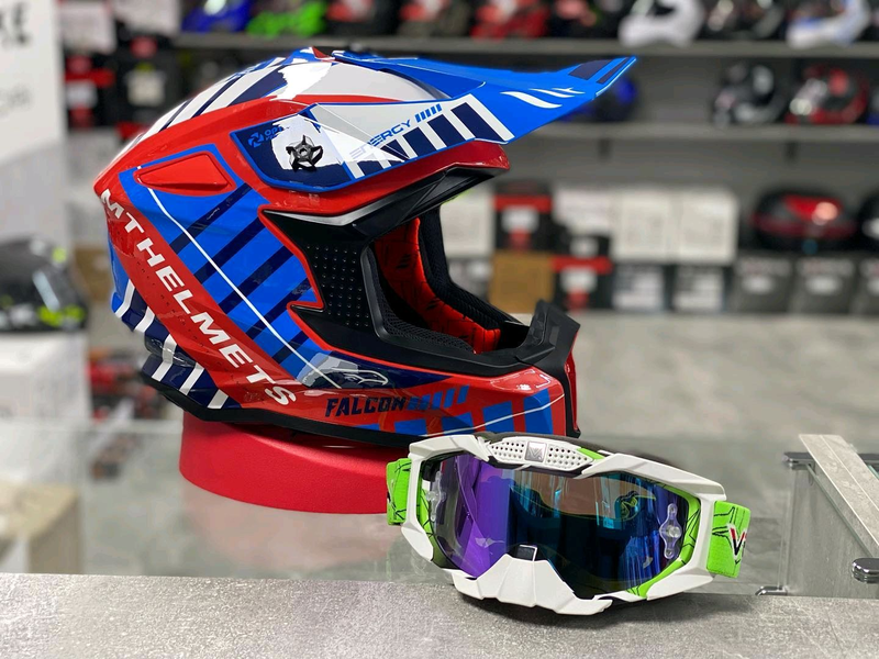 MT FALCON, Мотошлем кросовий, шлем на мотоцикл,ендуро, шолом мото ...