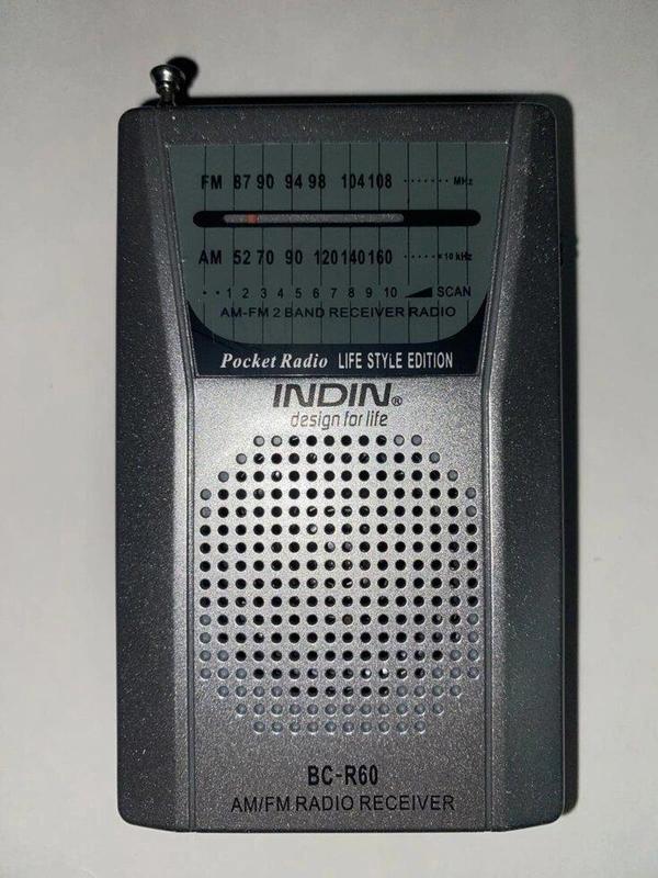 Мини радиоприёмник на батарейках Indin BC-R60 (FM\AM)