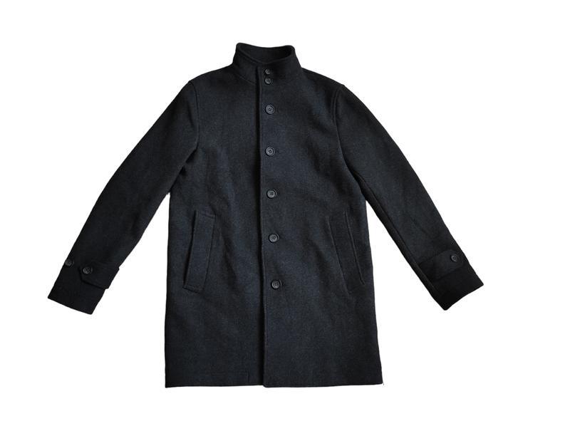 Journal standard мужское стильное пальто дюкс черное серое шер...