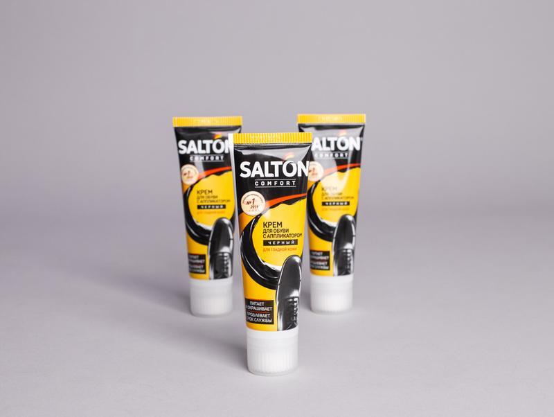 Крем для обуви с аппликатором черный salton - 75 ₴, купить на ИЗИ ...