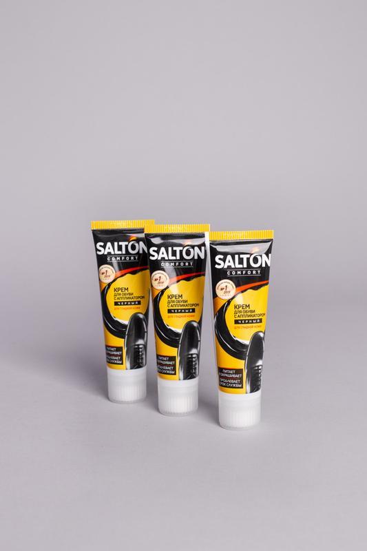 Крем для обуви с аппликатором черный salton - 75 ₴, купить на ИЗИ ...