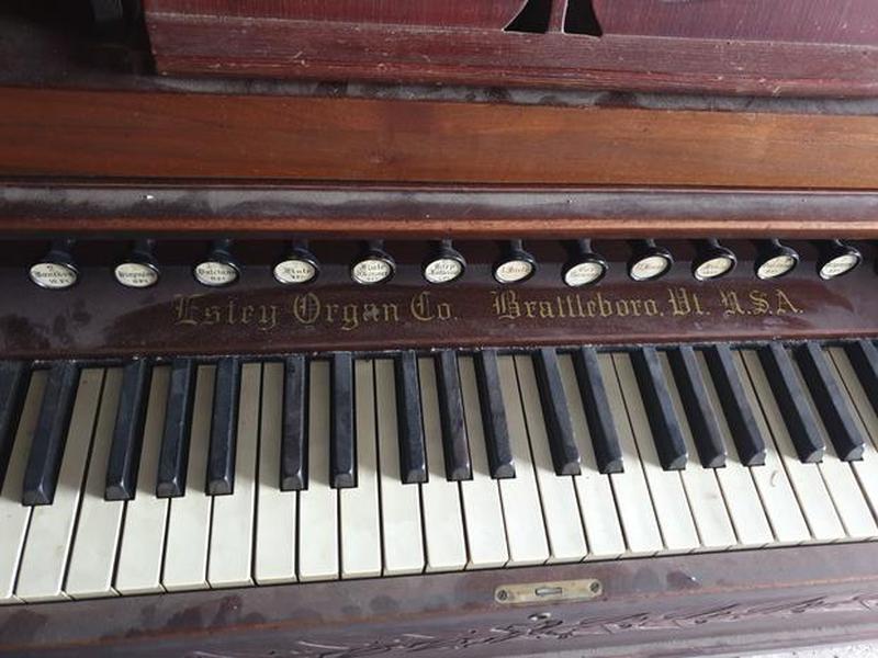 міні орган мініорган фісгармонія Estey Organ Brattleboro, USA