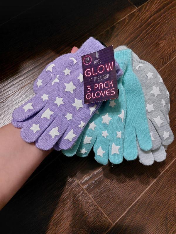 Набор перчаток детских 3 пары