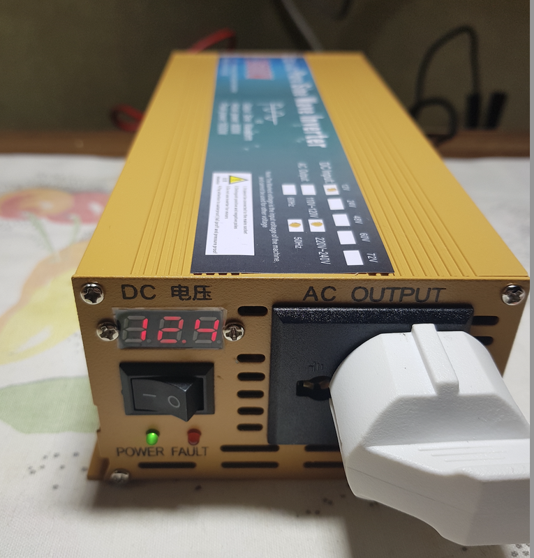 Інвертор 12V на 220V чиста синусоїда, инвертор для котла 1600W - 4390 ...