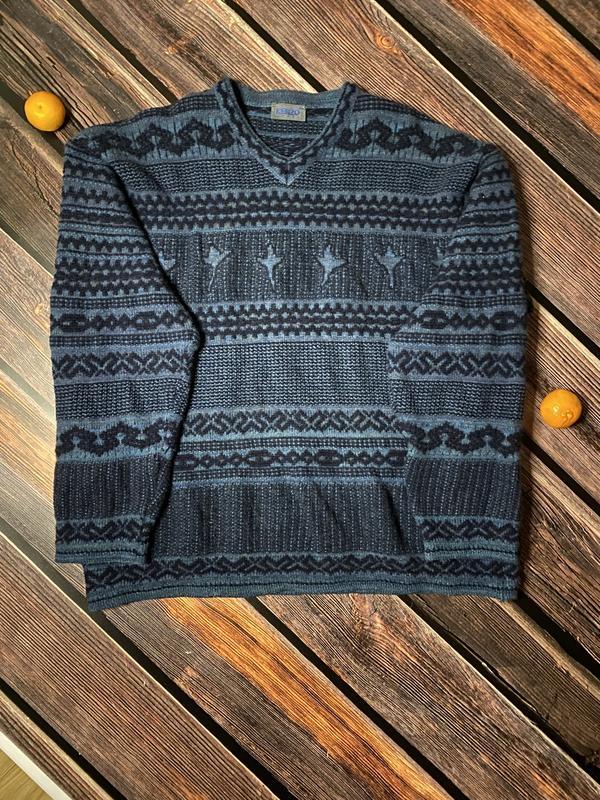 Оригинальный винтажный свитер kenzo