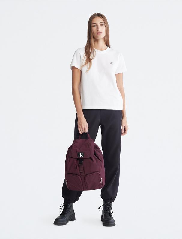 City Nylon Flap Backpack | Calvin Klein