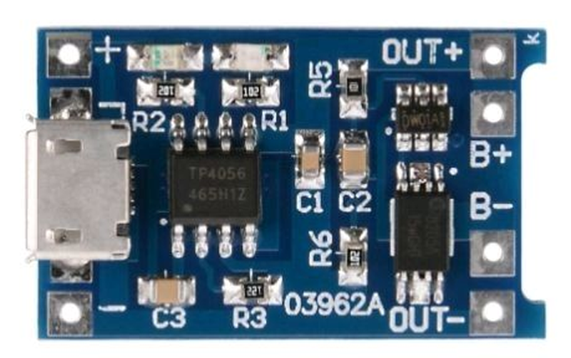 Модуль заряда Li-ion аккумуляторов TP4056.: цена 15 грн - купить ...