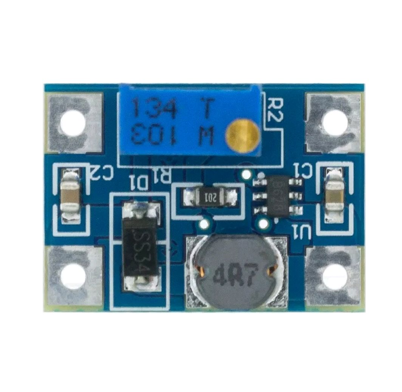 DC-DC преобразователь повышающий 2A 2-28V SX1308 - 69 ₴, купить на ИЗИ ...