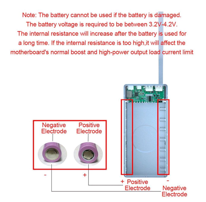 Power bank, Павер банк, (КОРПУС) для, аккумуляторов 18650: цена 750 грн ...
