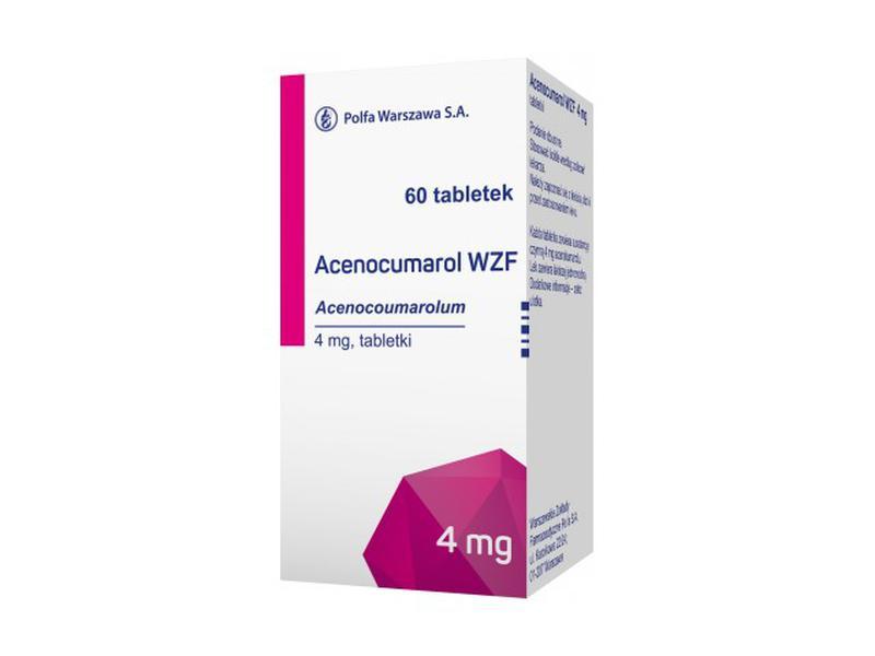 Acenocumarol аценокумарол 4 мг 60 таблеток