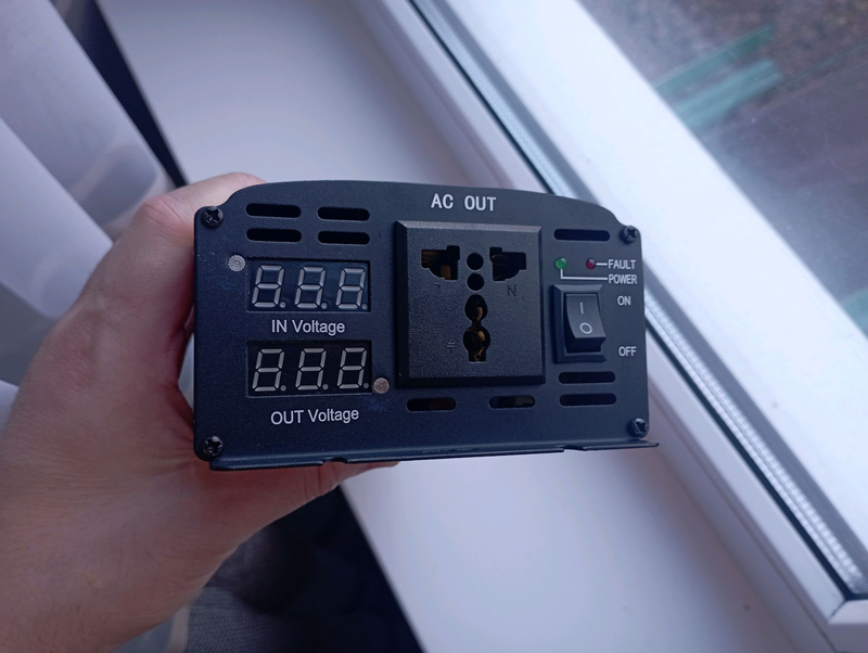 Інвертор 12V-220V чистий синус 2600W || Инвертор 12V-220V чистый - 4999 ...