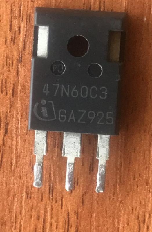 Транзистор SPW47N60C3 оригинал демонтаж( 47N60C3 , 47N60CFD , ... - 295 ...