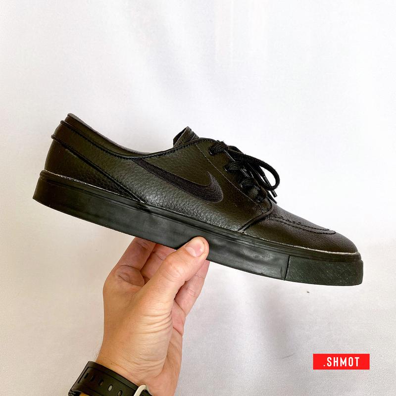 nike stefan janoski leather black