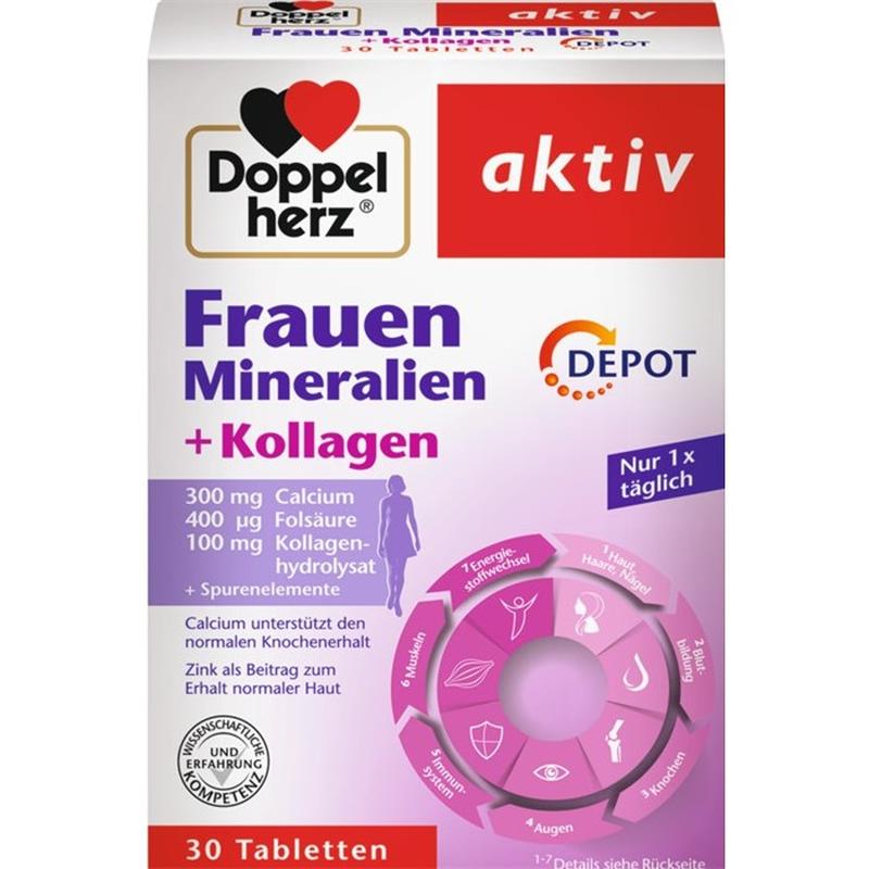 Витамины Доппельгерц для женщин Doppelherz Kollagen