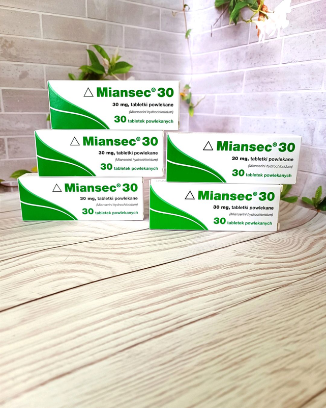Міасер, міансек, miansec, міансерин, 30 мг