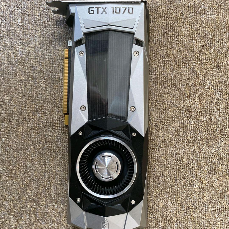 Видиокарта Geforce 1070 founders edition 8g - купить недорого б/у на ...