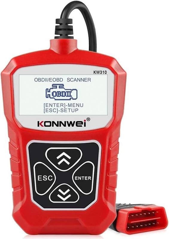 СТОК Автомобильное диагностическое устройство KONNWEI KW310 OBD2