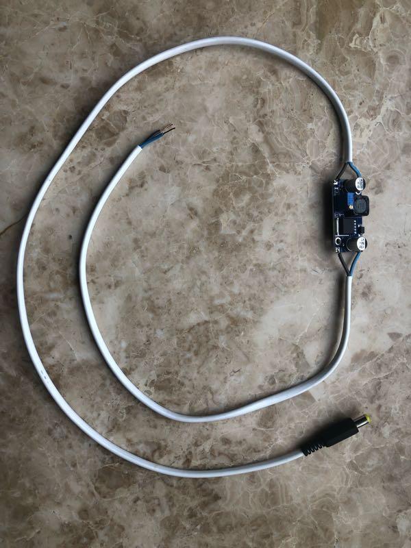 Понижуючий перетворювач - 12В на 9В можна підключити роутер. - 280 ...