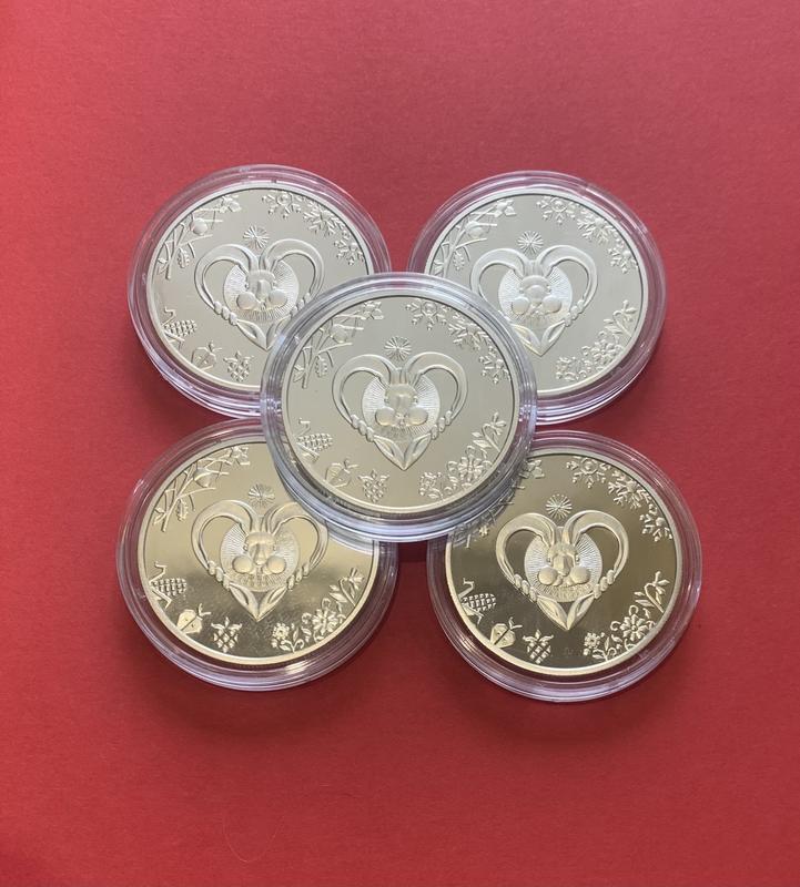 Монета 5 грн Рік Кота (Кролика) 2023