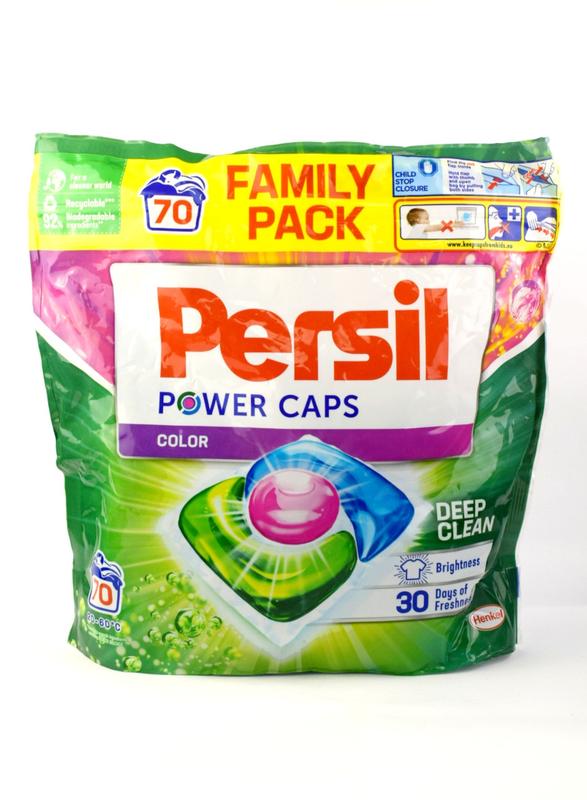 Капсулы для стирки Persil Power Caps Color 70шт - 740 ₴, купить на ИЗИ ...