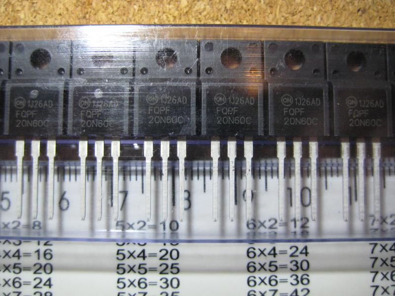 Оригінальний транзистор FQPF20N60C для інверторів безперебійників