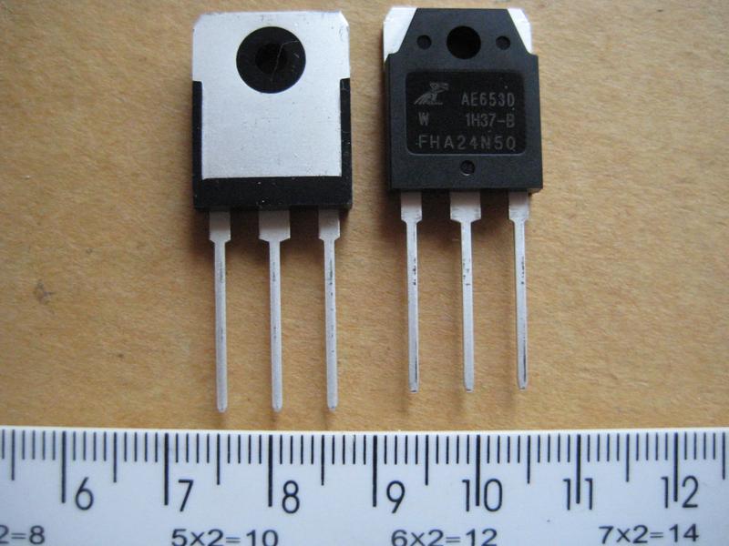 Оригінальний транзистор FHA24N50 для інверторів і безперебійників