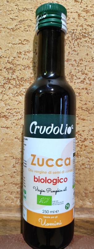 Масло тыквенное Италия 250 мл Crudolio Zucca biologico Витамин...