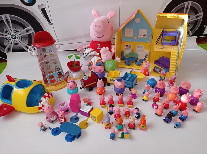 Peppa pig. фігурки свинки пеппы та її друзів. сім'я пеппы - купити ...