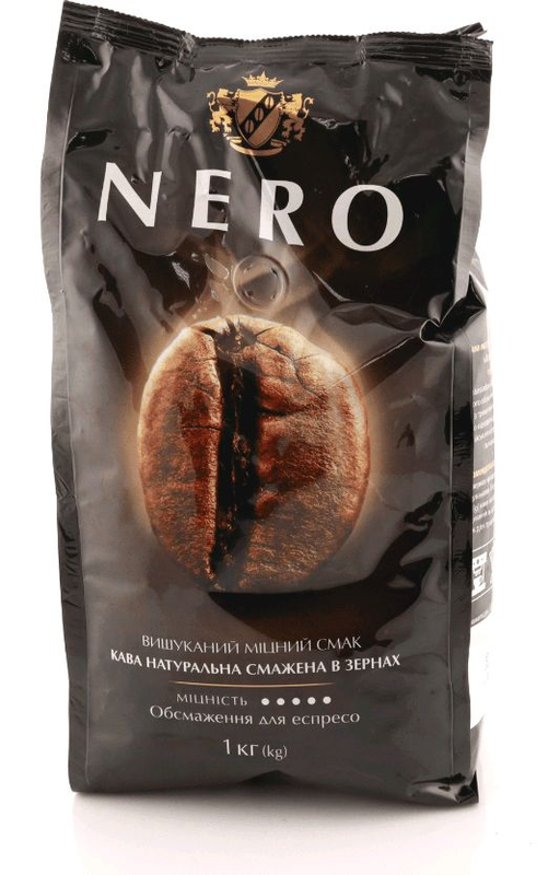 Кава у зернах Ambassador NERO пакет 1000 г