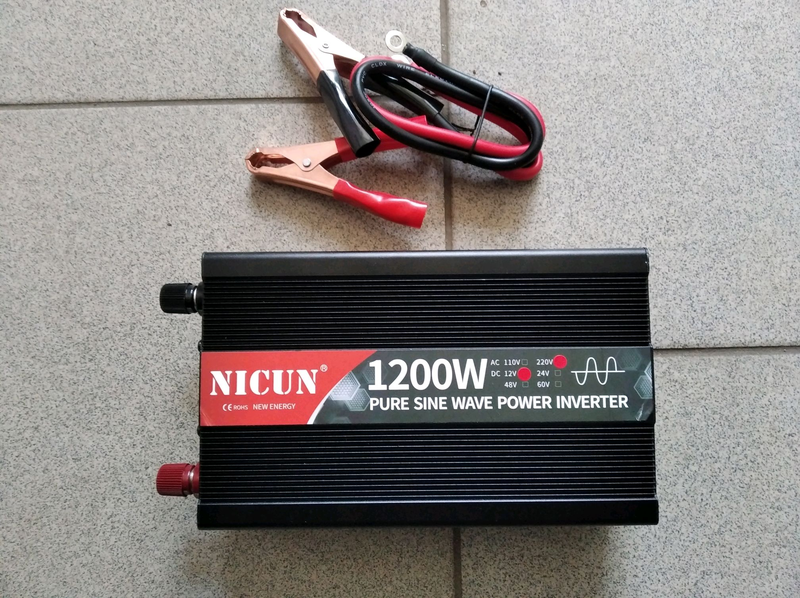 Инвертор 12 220 600/1200w чистый синус котловой - 4400 ₴, купить на ИЗИ ...
