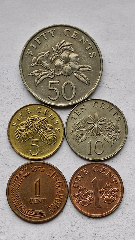 Монеты Сингапура на продажу