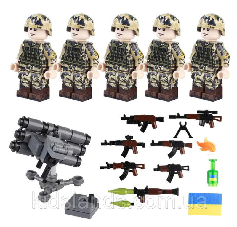 Фигурки украинские военные спецназ пво к лего - 475 ₴, купить на ИЗИ ...