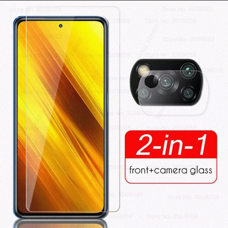 Защитное стекло на телефон POCO X3 и PRO с защитной пленкой - 99 грн ...