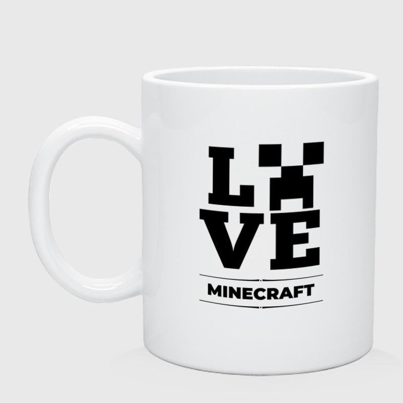 Кружка «minecraft love»