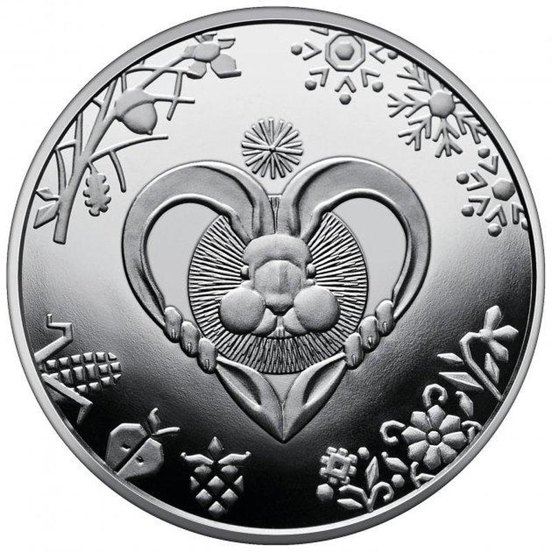 Монета Украина 5 гривен, 2023 года, Китайский гороскоп - год к...