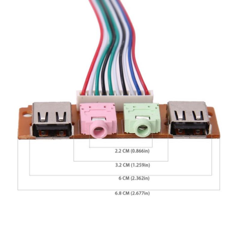 Колодка с usb разъемами