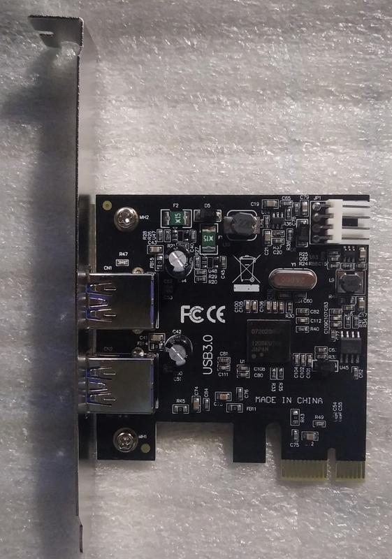 Контроллер PCI-e x1 - USB3