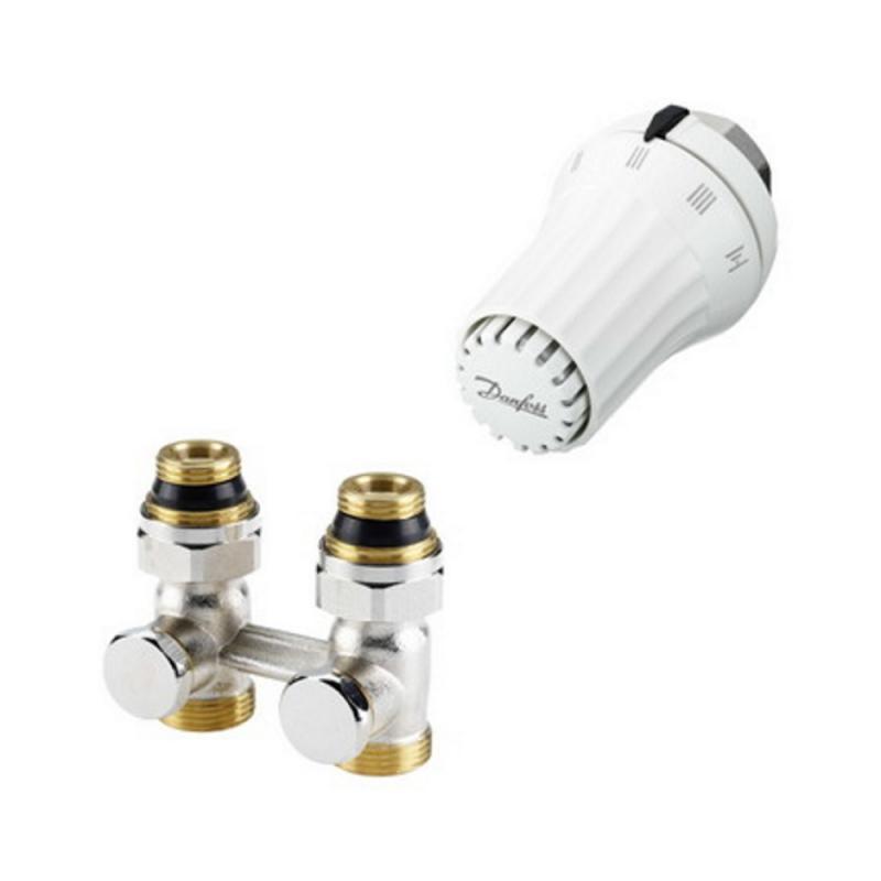 Комплект для подключения стальных радиаторов Danfoss RAE-K+RLV... - 480 ...