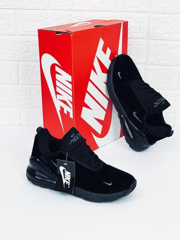 Кроссовки мужские nike air max 270 замш кросовки найк аир макс ...